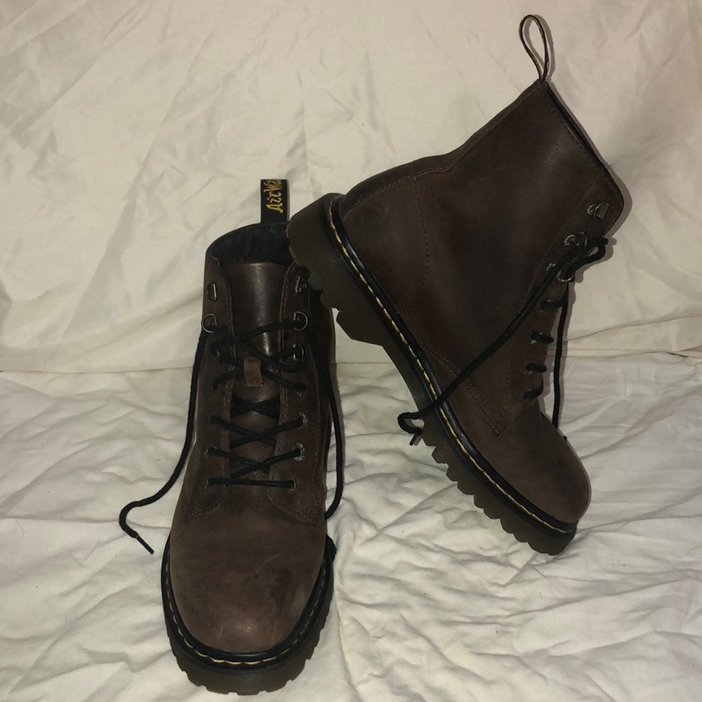 Dr. Martens size 10 Brown boots Launa style